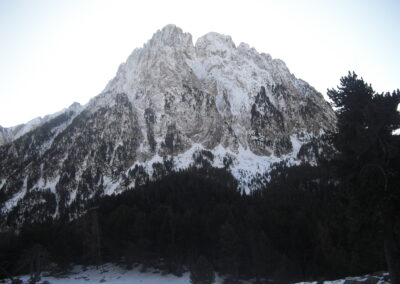 Els encantats amb neu, Parc Nacional d'Aigüestortes i Estany de Sant Maurici